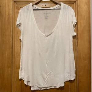 American Eagle Outfitters soft and sexy oversized white tee